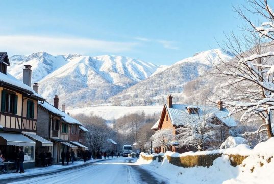Un invierno inusual: suavidad en Francia y nevadas récord en California Un invierno inusual: temperaturas cálidas en Francia y récord de nieve en California